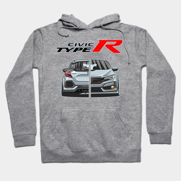 Civic Type-R Hoodie by Aiqkids Design